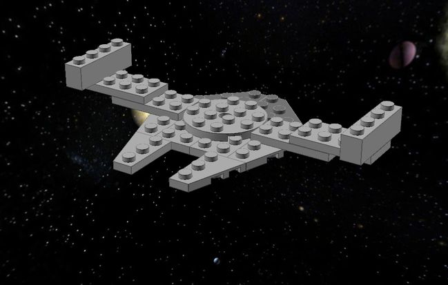 Dominian Battlecruiser - LXF Star Trek by Amos